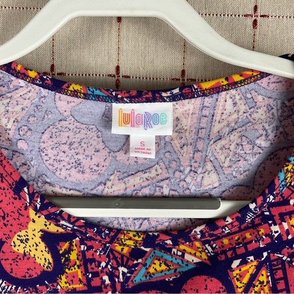 Lularoe X Disney Minnie Mouse Irma Hi Lo Hem Top Size Small Tunic New - Picture 5 of 6